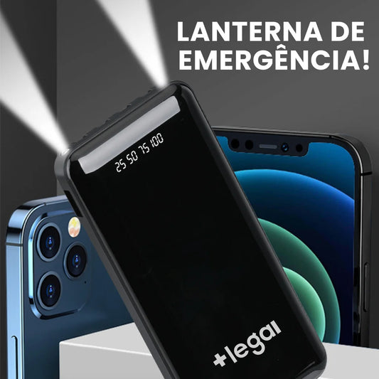 Power Bank 20.000mAh Turbo com Carregamento Rápido