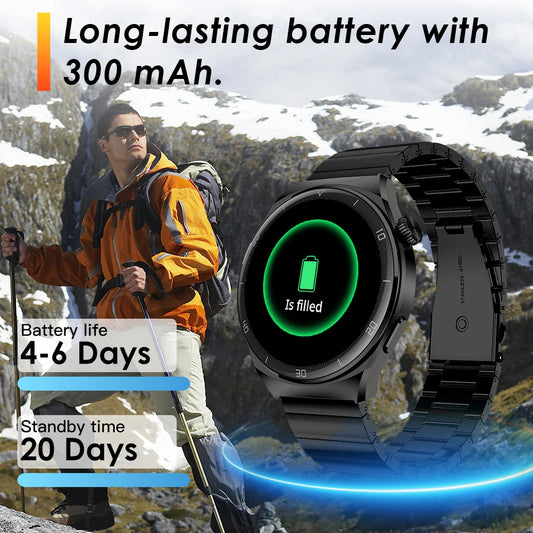 Aurafit Smartwatch NEXA 2 AMOLED – Chamadas Bluetooth, Monitor Cardíaco, SpO2 e IP68