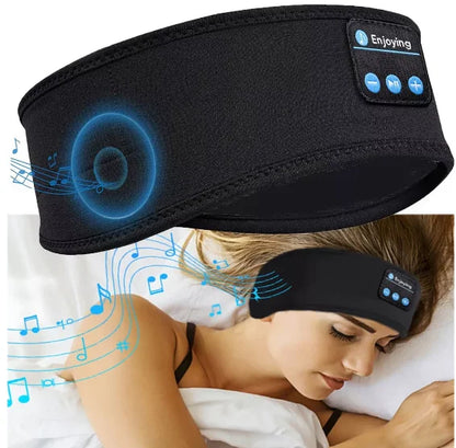 Headset Bluetooth Esportivo 3 em 1 – Faixa de Treino e Sono