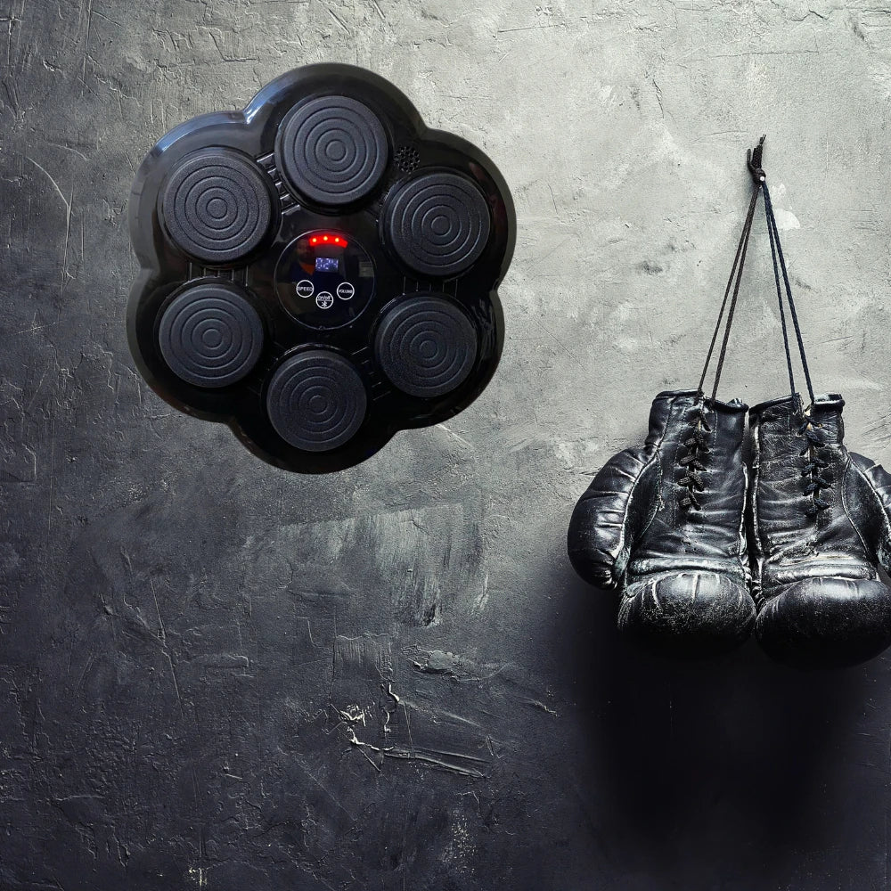 Máquina de Boxe Inteligente com Bluetooth e Painel Musical