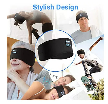 Headset Bluetooth Esportivo 3 em 1 – Faixa de Treino e Sono