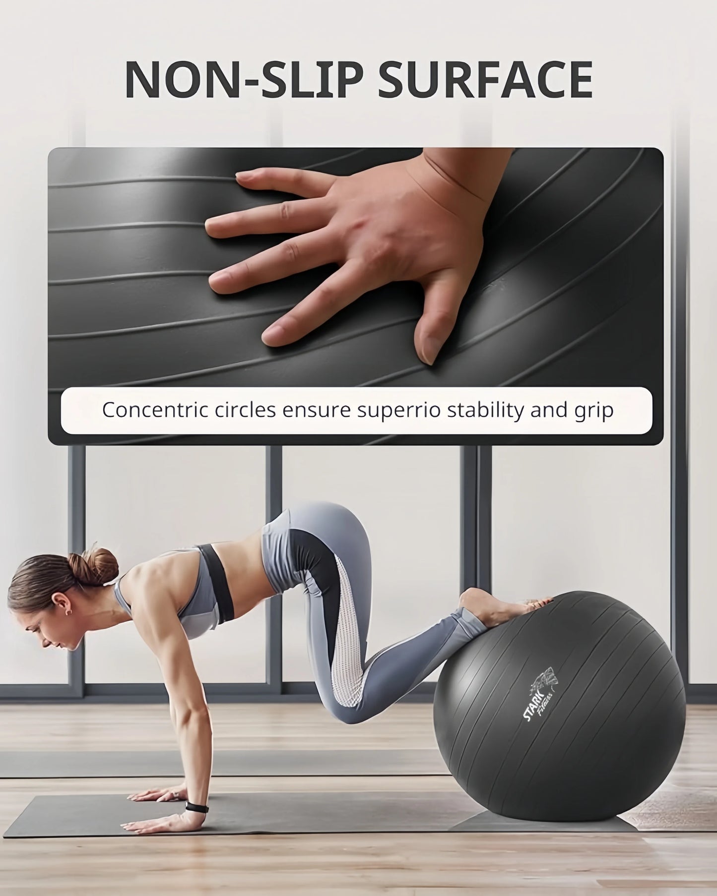 Bola de Yoga para Exercícios, Gravidez e Fisioterapia