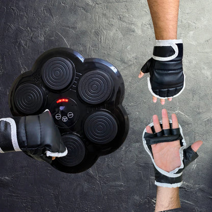 Máquina de Boxe Inteligente com Bluetooth e Painel Musical