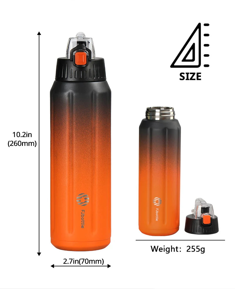 Garrafa Térmica Inox 316 a Vácuo 600ml