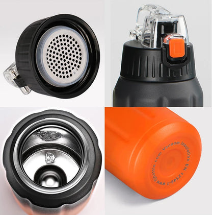 Garrafa Térmica Inox 316 a Vácuo 600ml