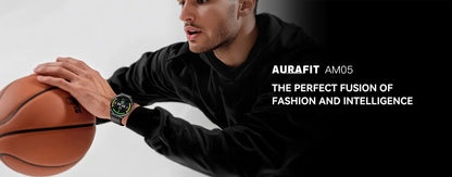 Aurafit Smartwatch NEXA 2 AMOLED – Chamadas Bluetooth, Monitor Cardíaco, SpO2 e IP68
