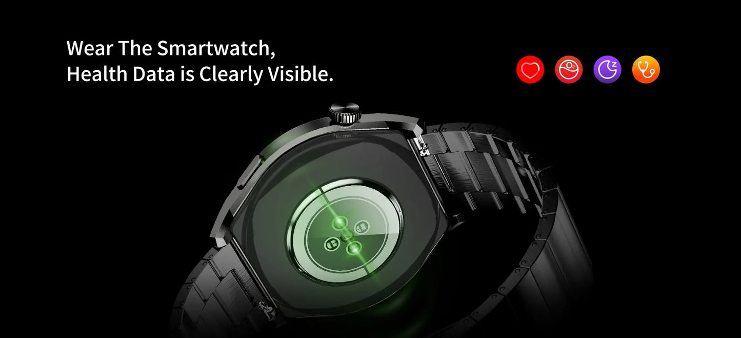 Aurafit Smartwatch NEXA 2 AMOLED – Chamadas Bluetooth, Monitor Cardíaco, SpO2 e IP68
