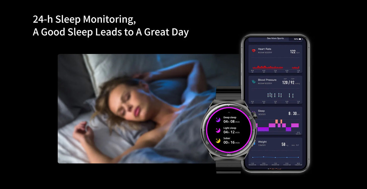 Aurafit Smartwatch NEXA 2 AMOLED – Chamadas Bluetooth, Monitor Cardíaco, SpO2 e IP68