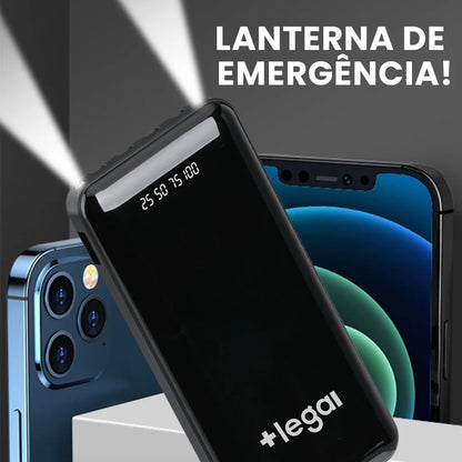 Power Bank 20.000mAh Turbo com Carregamento Rápido