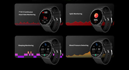 Aurafit Smartwatch NEXA 2 AMOLED – Chamadas Bluetooth, Monitor Cardíaco, SpO2 e IP68