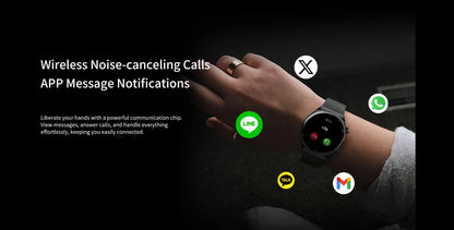Aurafit Smartwatch NEXA 2 AMOLED – Chamadas Bluetooth, Monitor Cardíaco, SpO2 e IP68