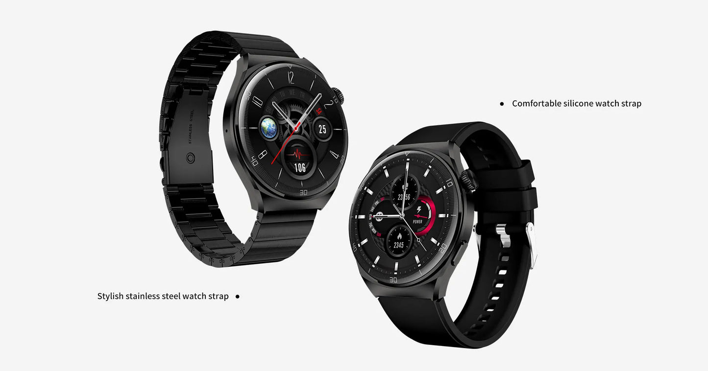 Aurafit Smartwatch NEXA 2 AMOLED – Chamadas Bluetooth, Monitor Cardíaco, SpO2 e IP68