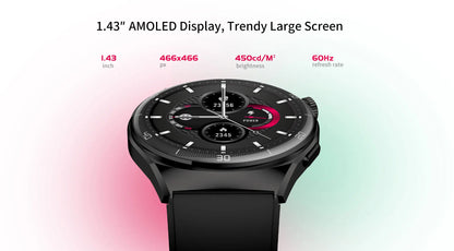 Aurafit Smartwatch NEXA 2 AMOLED – Chamadas Bluetooth, Monitor Cardíaco, SpO2 e IP68